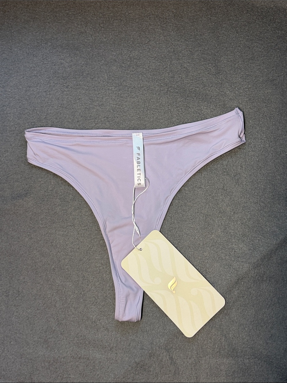 Fabletics light purple women’s small thong